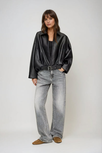 AVIATA™ | Giacca Bomber in Eco Pelle