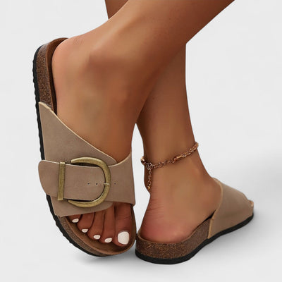 OLIVIA™ | Sandali Scorrevoli con Fibbia Elegante