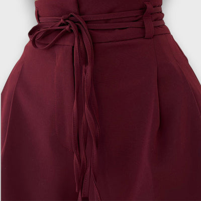 GIVA™ | Pantaloni a Vita Alta con Vestibilità Ampia