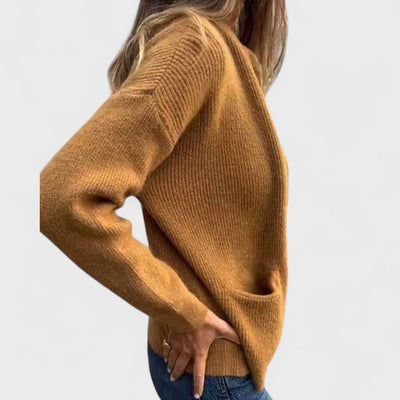 NOELLE™ | Cardigan in Maglia con Cerniera