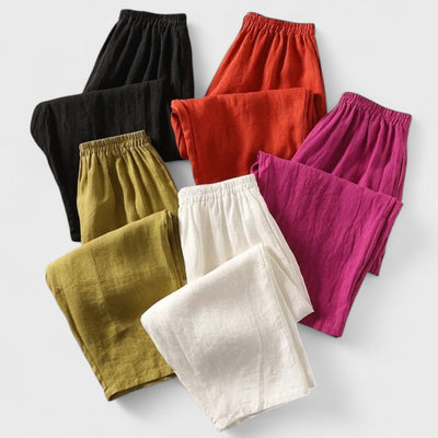ESTHER™ | Pantaloni in Lino Donna