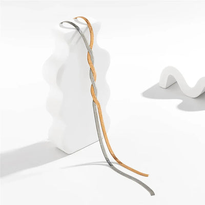 FLAIRA™ | Collana a Serpente Piatta