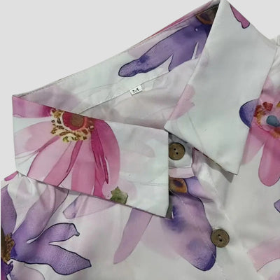 EMILIANA™ | Blusa Floreale Leggera a Maniche Lunghe