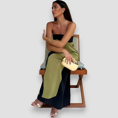 PAULA™ | Abito Lungo Senza Spalline