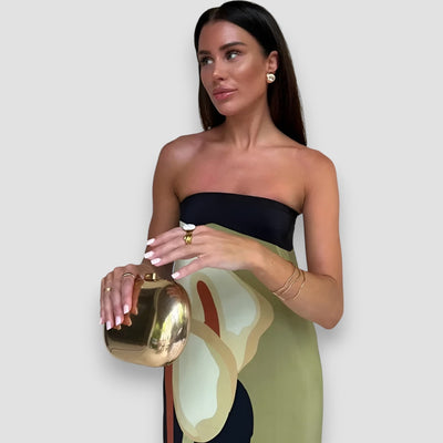 PAULA™ | Abito Lungo Senza Spalline