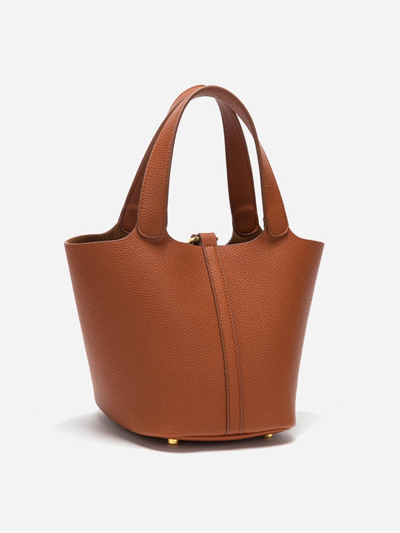 GLAIZA™ | Borsa a Secchiello con Dettaglio Dorato