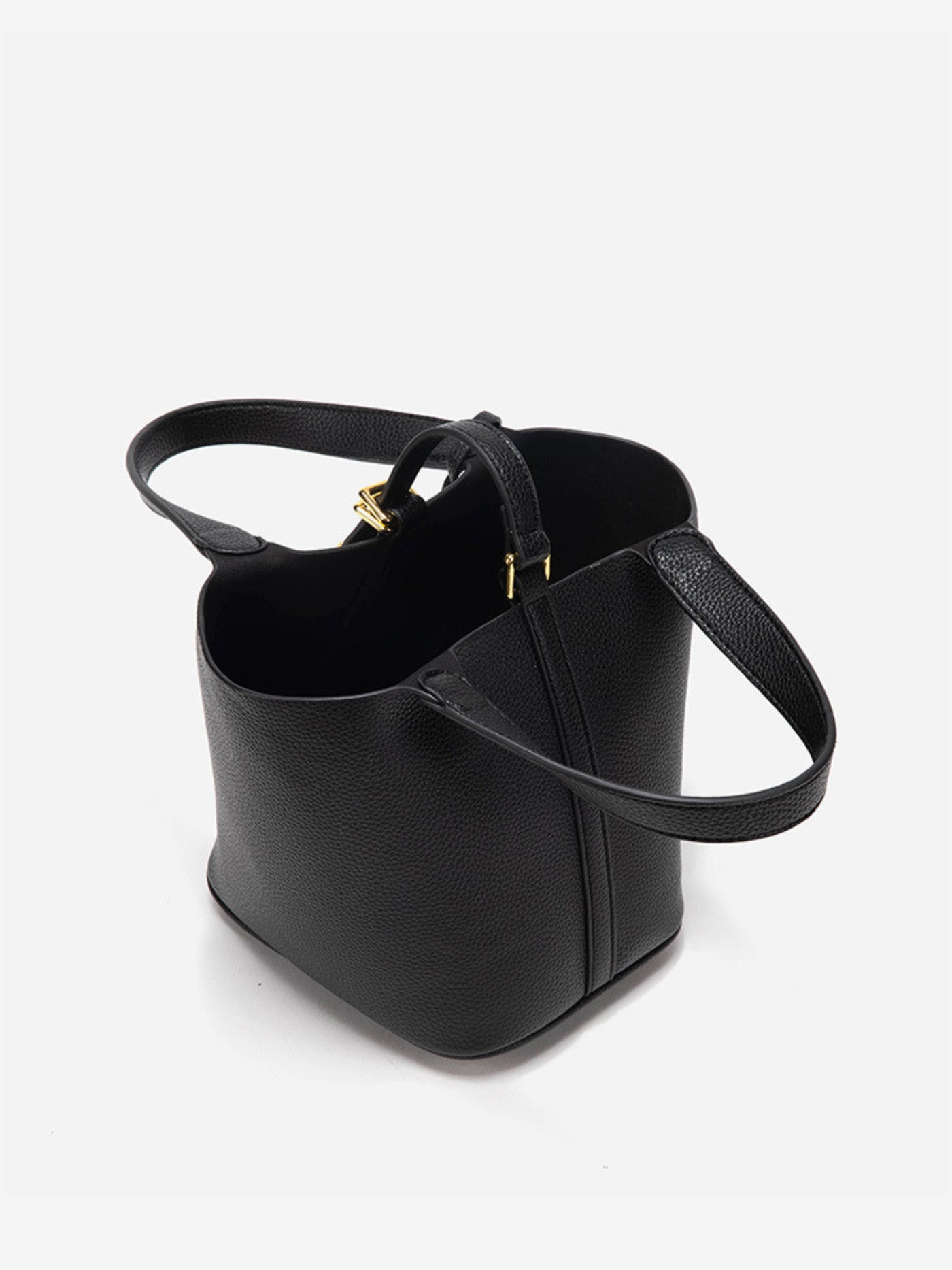 GLAIZA™ | Borsa a Secchiello con Dettaglio Dorato