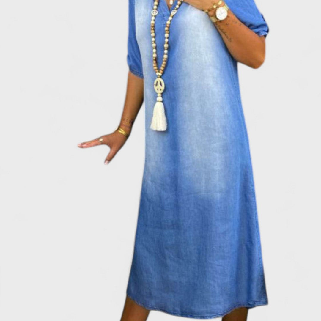 DALILA™ | Abito Tunica Denim