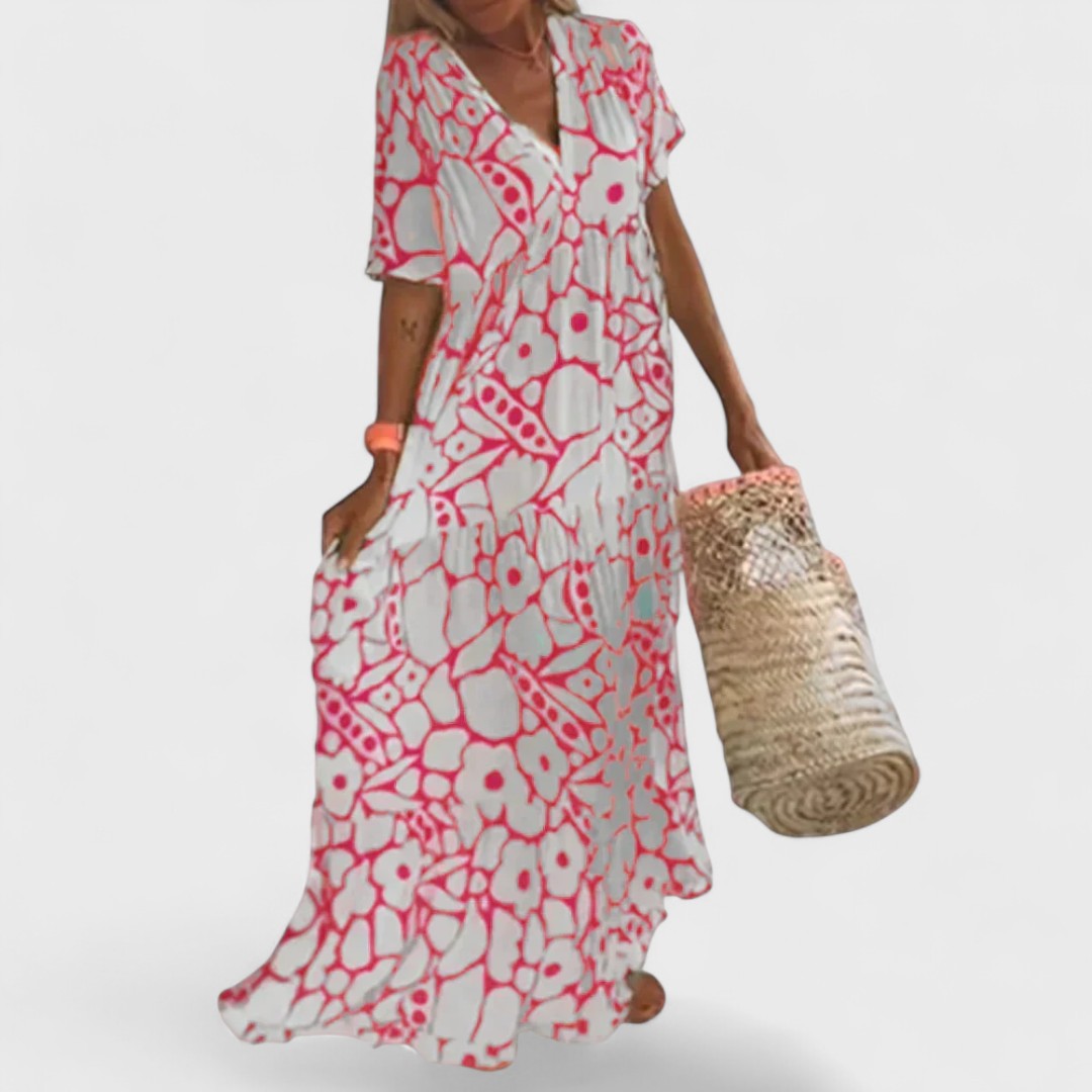 CHRISTINE™ | Abito Estivo Floreale