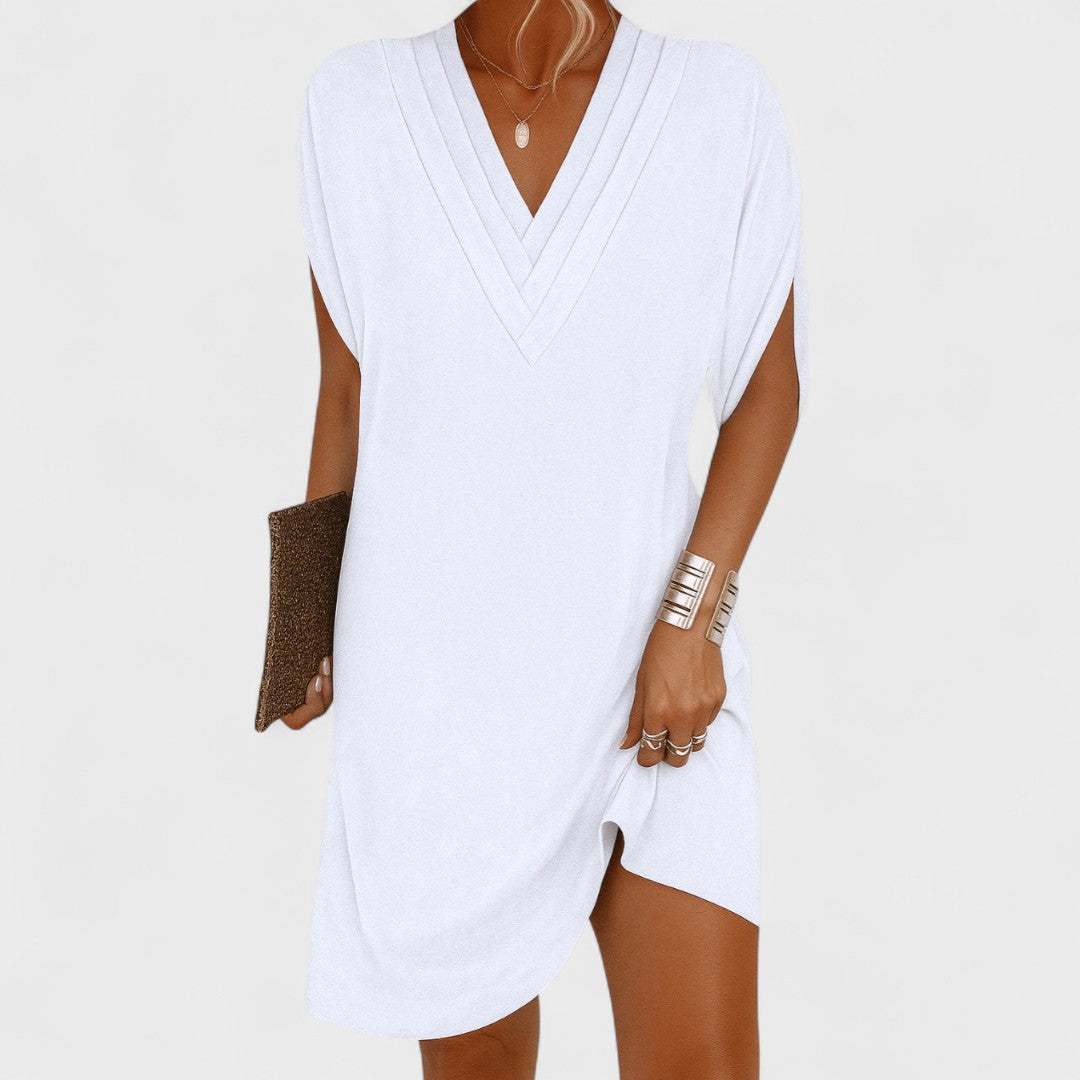 SENSE™ | Abito Dritto con Scollo a V