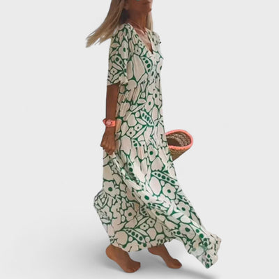 CHRISTINE™ | Abito Estivo Floreale