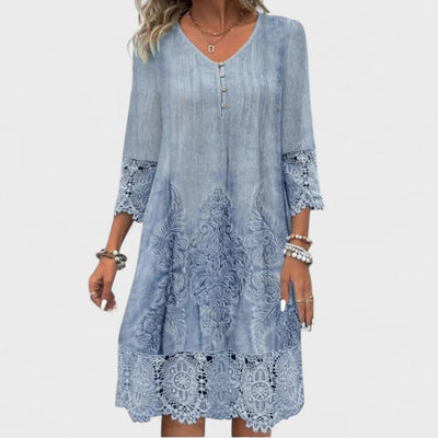 HELLE™ | Abito in Pizzo Elegante