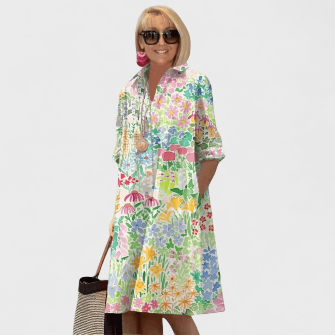 NADINE™ | Abito Estivo Floreale