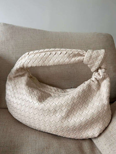 GISELLE™ | Borsa Intrecciata con Nodo Elegante