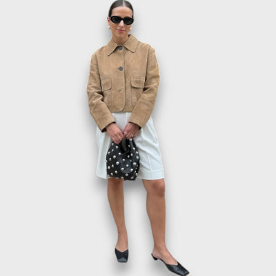 NAOMI™ | Giacca in Suede Elegante