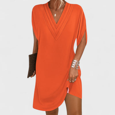 SENSE™ | Abito Dritto con Scollo a V