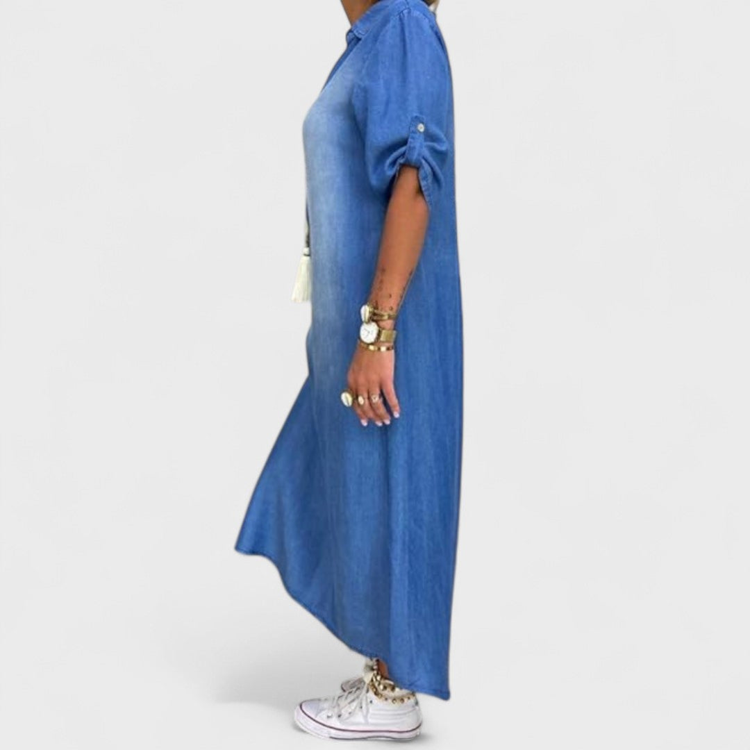 DALILA™ | Abito Tunica Denim
