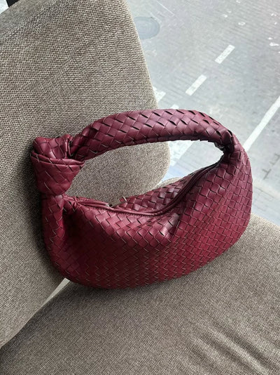 GISELLE™ | Borsa Intrecciata con Nodo Elegante