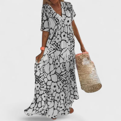 CHRISTINE™ | Abito Estivo Floreale