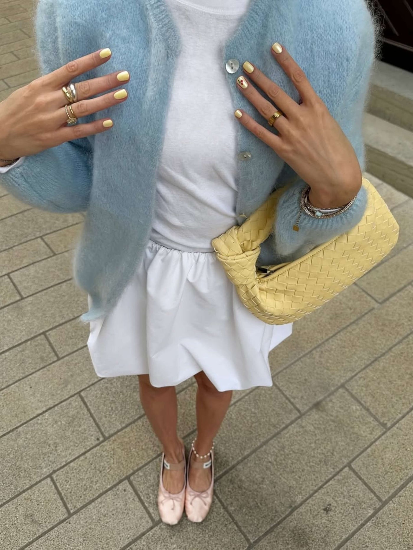 SIENNA™ | Borsa Intrecciata con Manico Elegante