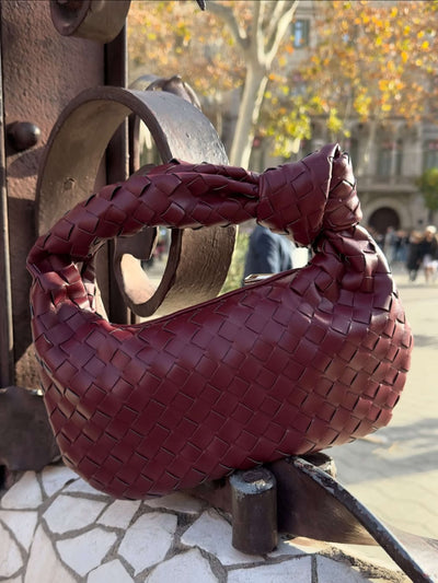 SIENNA™ | Borsa Intrecciata con Manico Elegante