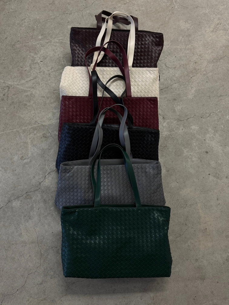 MARGA™ | Borsa Shopper Intrecciata e Spaziosa