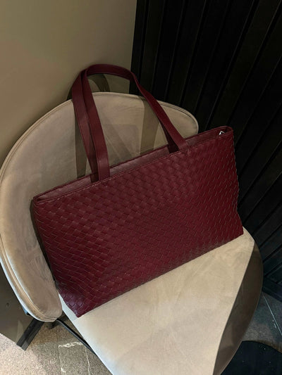 MARGA™ | Borsa Shopper Intrecciata e Spaziosa