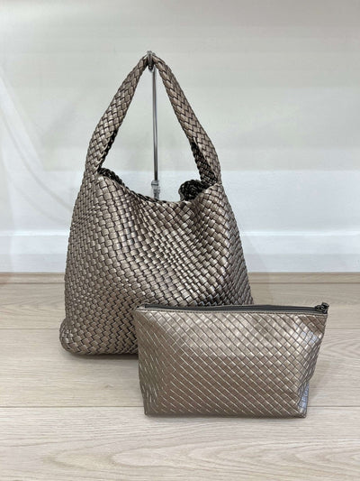 LUNA™ | Borsa Hobo Intrecciata Oversized