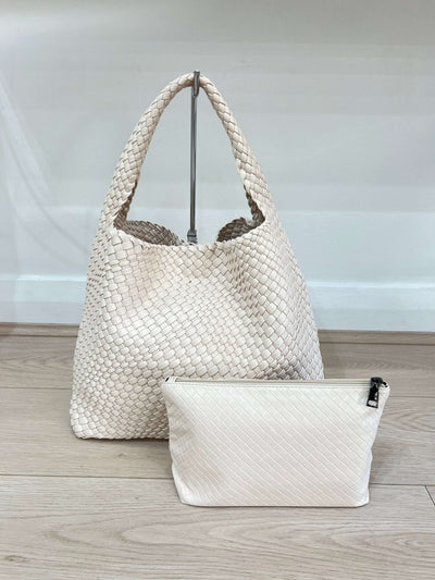 LUNA™ | Borsa Hobo Intrecciata Oversized