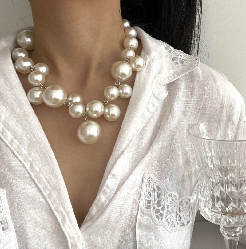 COLLANA DI PERLE DELICATE™ | Collana Elegante con Perle Lucenti