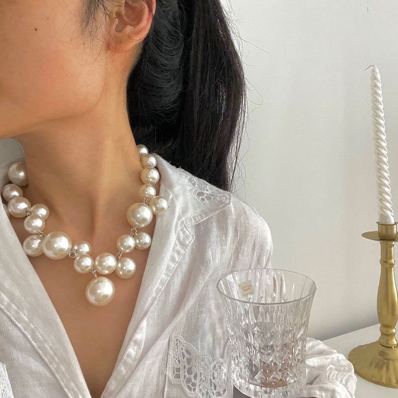 COLLANA DI PERLE DELICATE™ | Collana Elegante con Perle Lucenti
