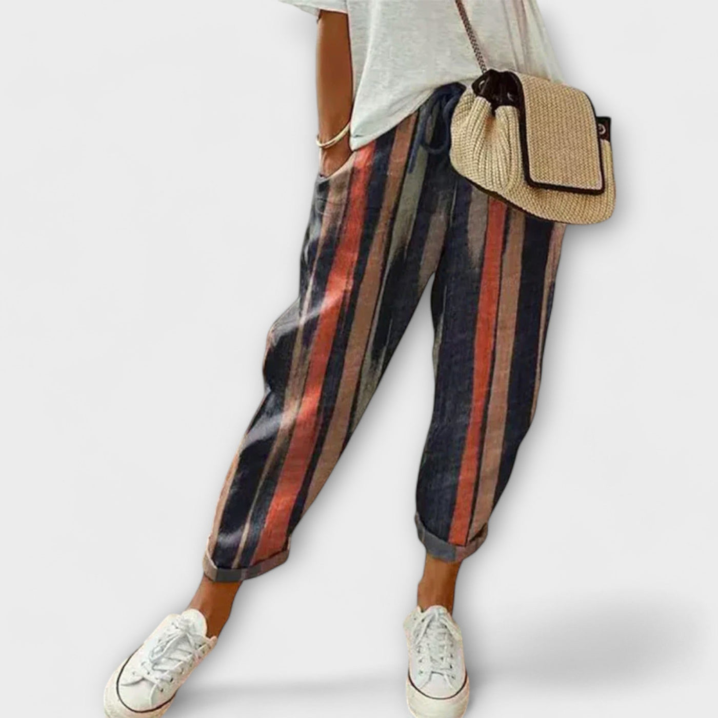 BURGA™ | Pantaloni in Cotone e Lino Donna