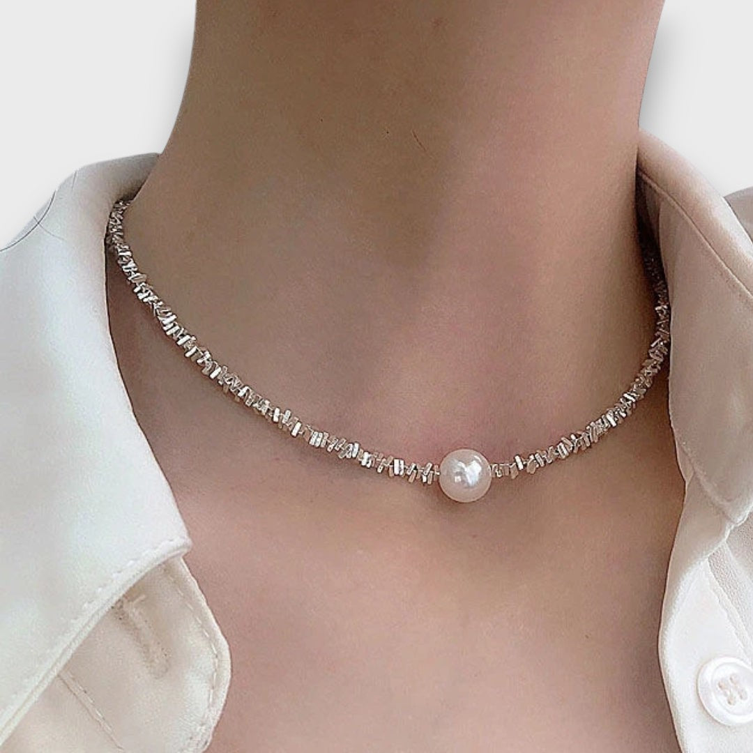 ELIRIANE™ | Collana con Perla e Pietre Delicate