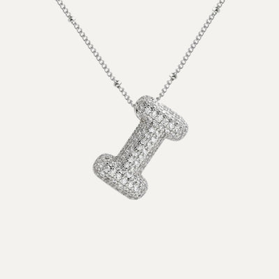 SAVANNAH™ | Collana con Lettera a Bolla in Zirconia