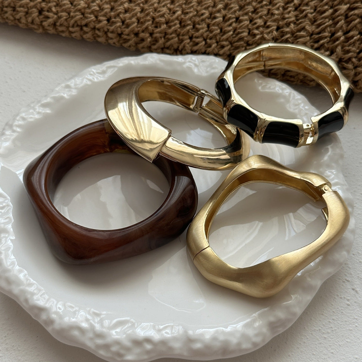 ENSLEY™ | Bracciale Irregolare Di Lusso