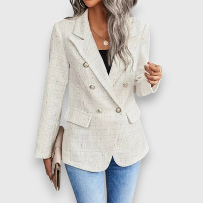 ZARELA™ | Blazer Estivo in Tweed Leggero