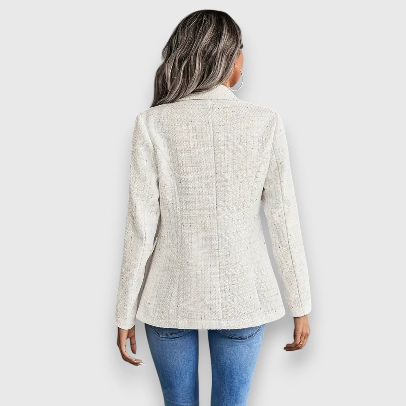 ZARELA™ | Blazer Estivo in Tweed Leggero