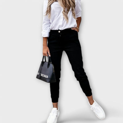 EDERA™ | Pantaloni a Vita Alta Donna