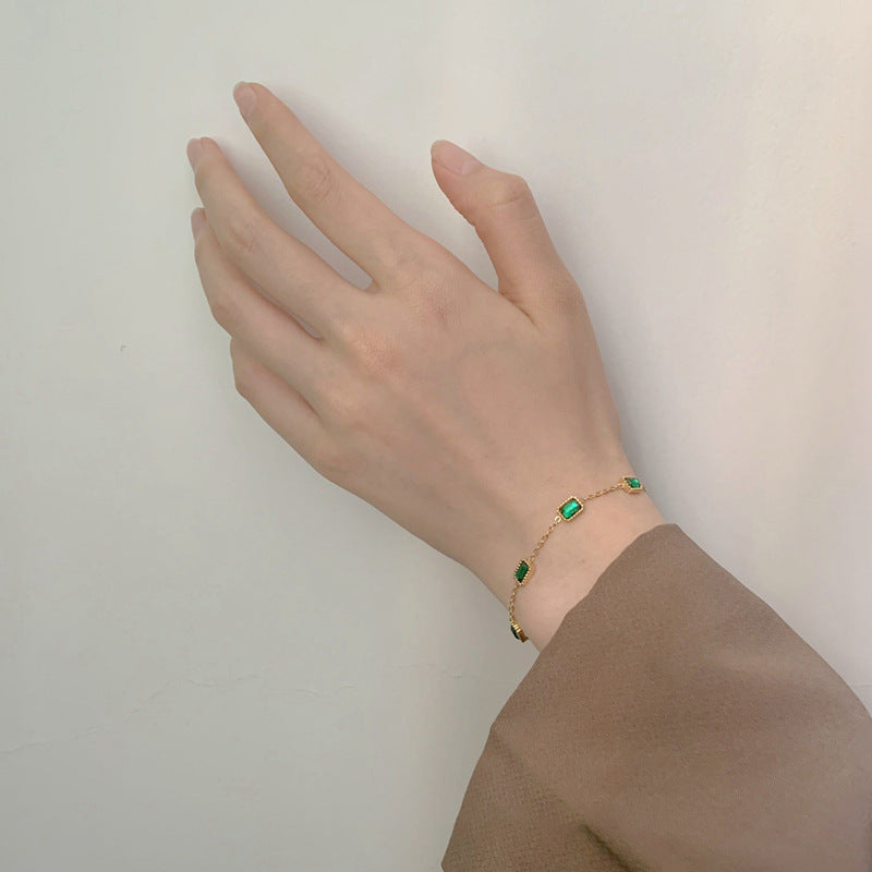 ZUZANNA™ | Bracciale con Zirconia Verde
