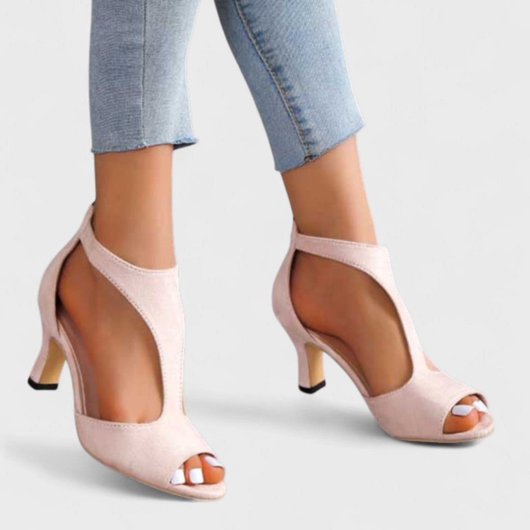 ZORINE™ | Sandali Eleganti con Tacco Largo e Comfort Attivo