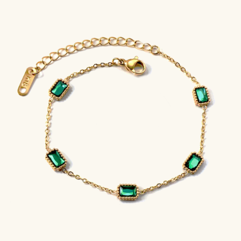 ZUZANNA™ | Bracciale con Zirconia Verde