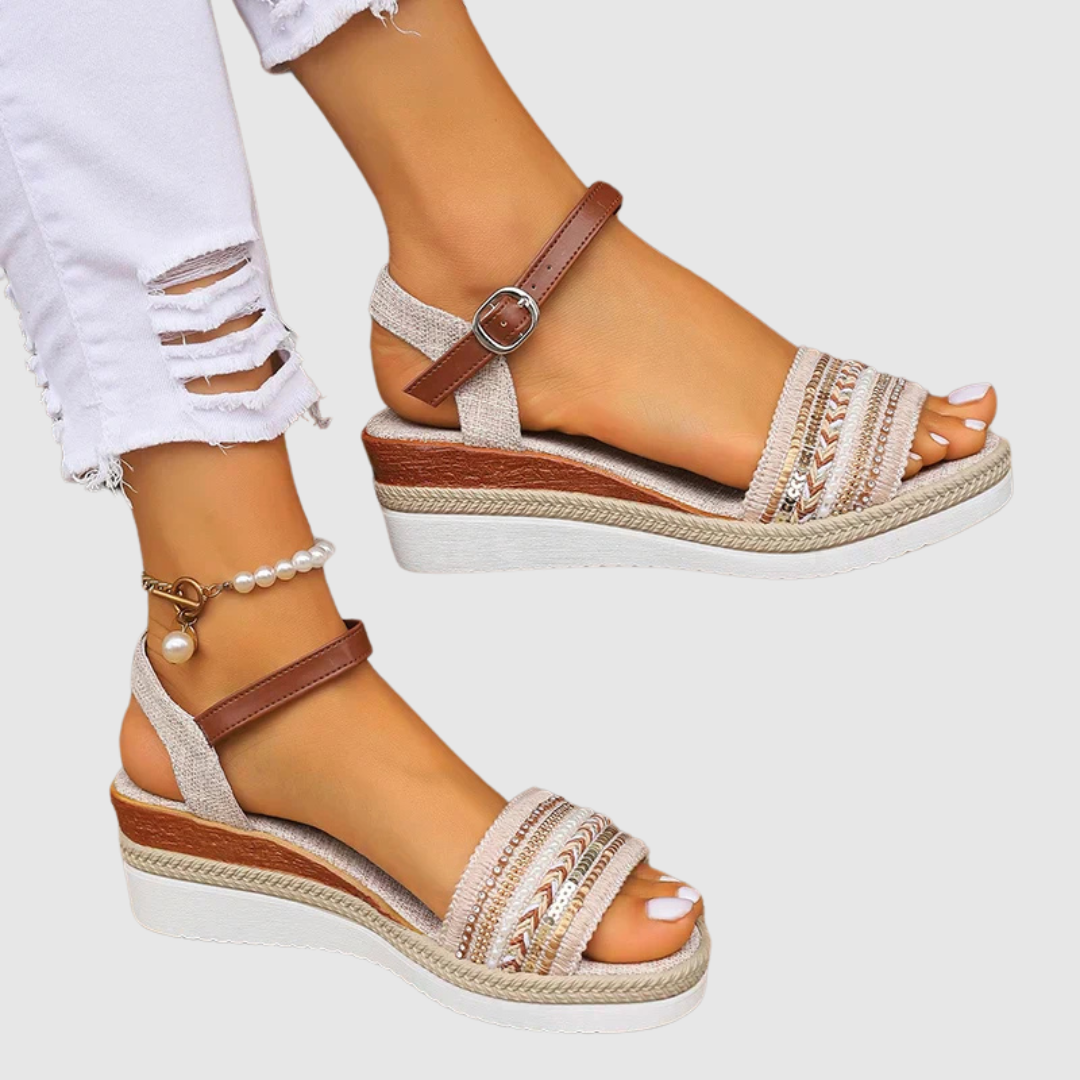 AMALIA™ | Sandali con zeppa