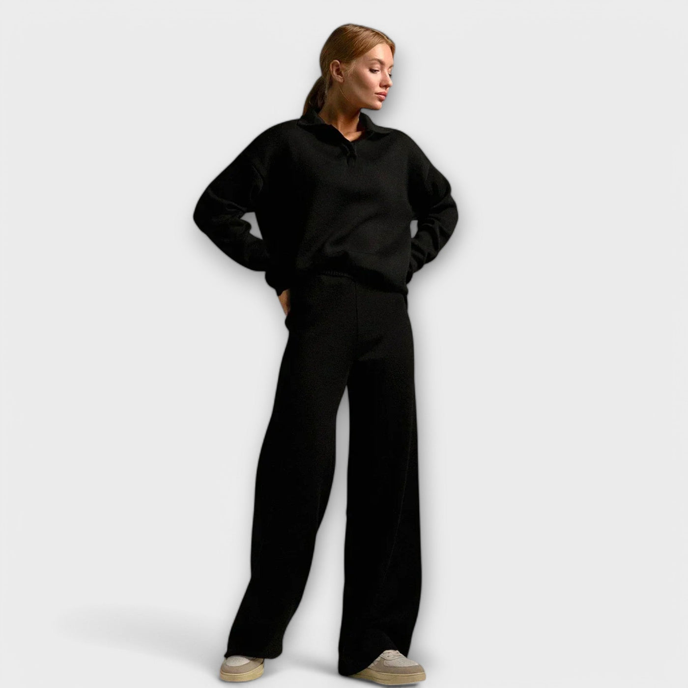 ELINOR™ | Set Maglia e Pantaloni in Maglia Morbida