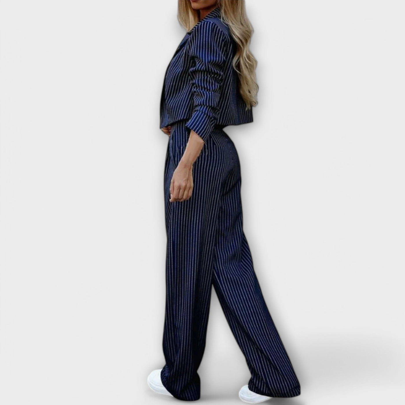 MARISE™ | Set Coordinato a Strisce Elegante
