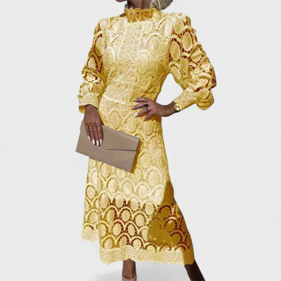 ÉLISE™ | Abito Romantico in Pizzo