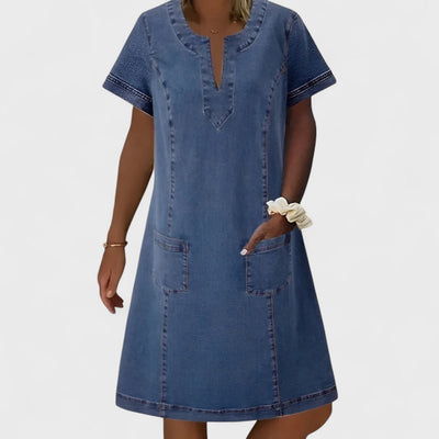 JULIA™ | Abito in Denim Morbido e Versatile