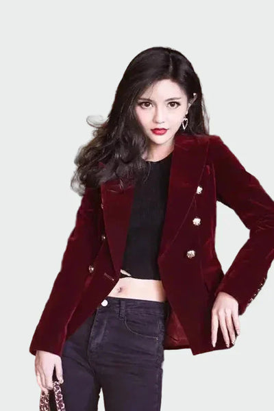 CLÉMENCE™ | Giacca Elegante Doppiopetto