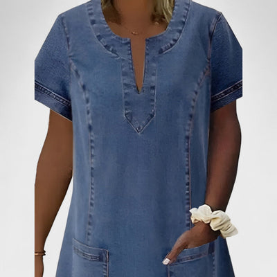 JULIA™ | Abito in Denim Morbido e Versatile