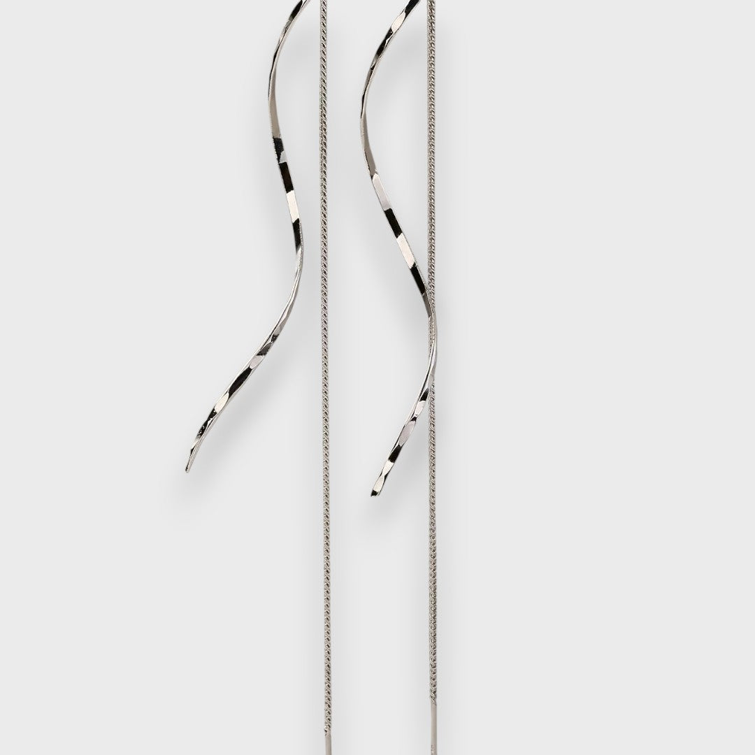 ELWIRA™ | Orecchini Filigranati Ondulati in Oro