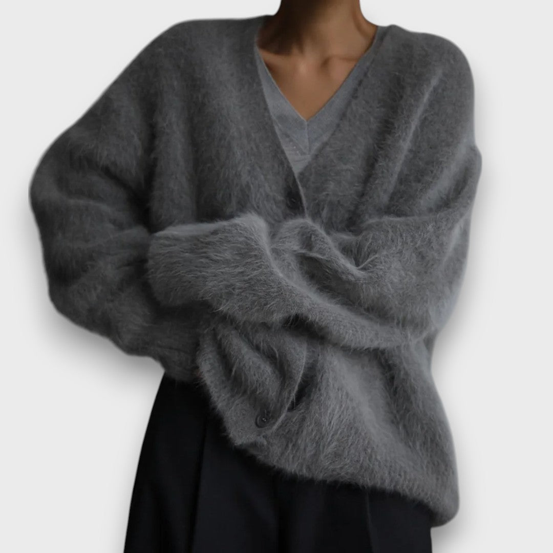 LARIA™ | Cardigan Morbido con Scollo a V